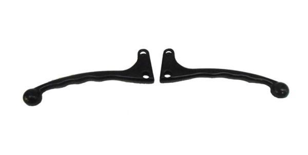 Bremshebelgriffsatz Riffel Schwarz